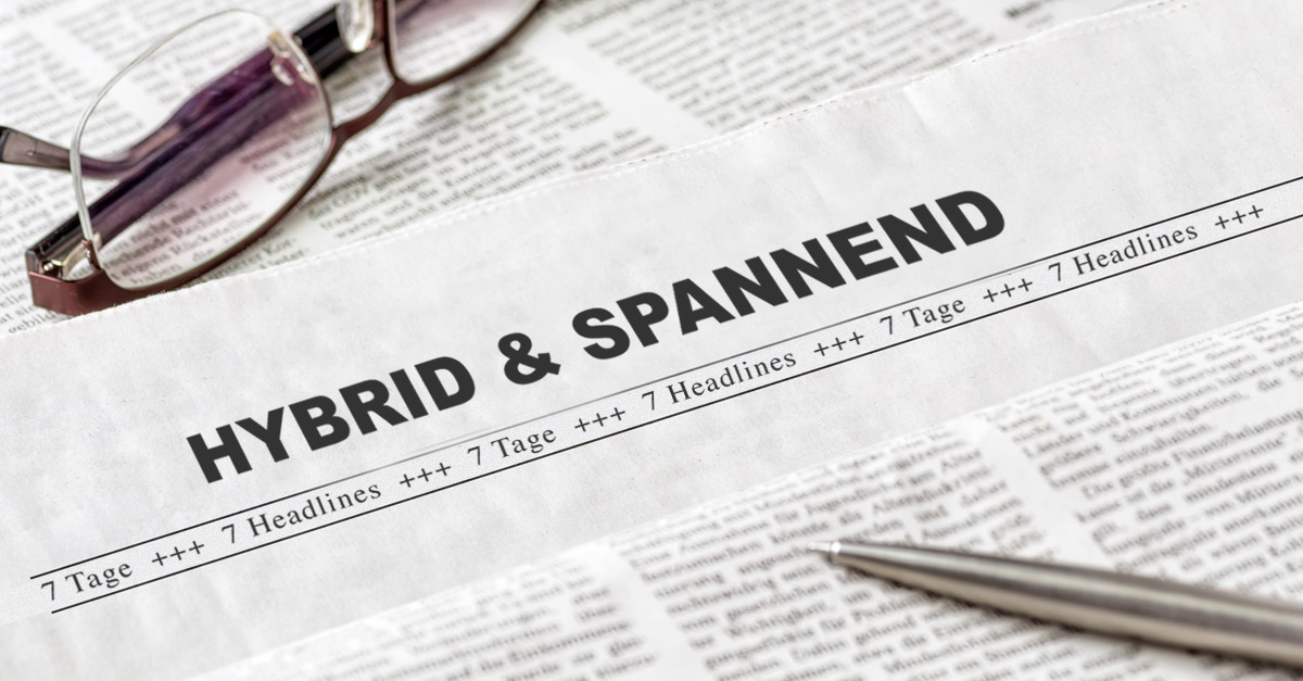 HYBRID & SPANNEND – Sieben interessante Headlines aus KW 04/2024